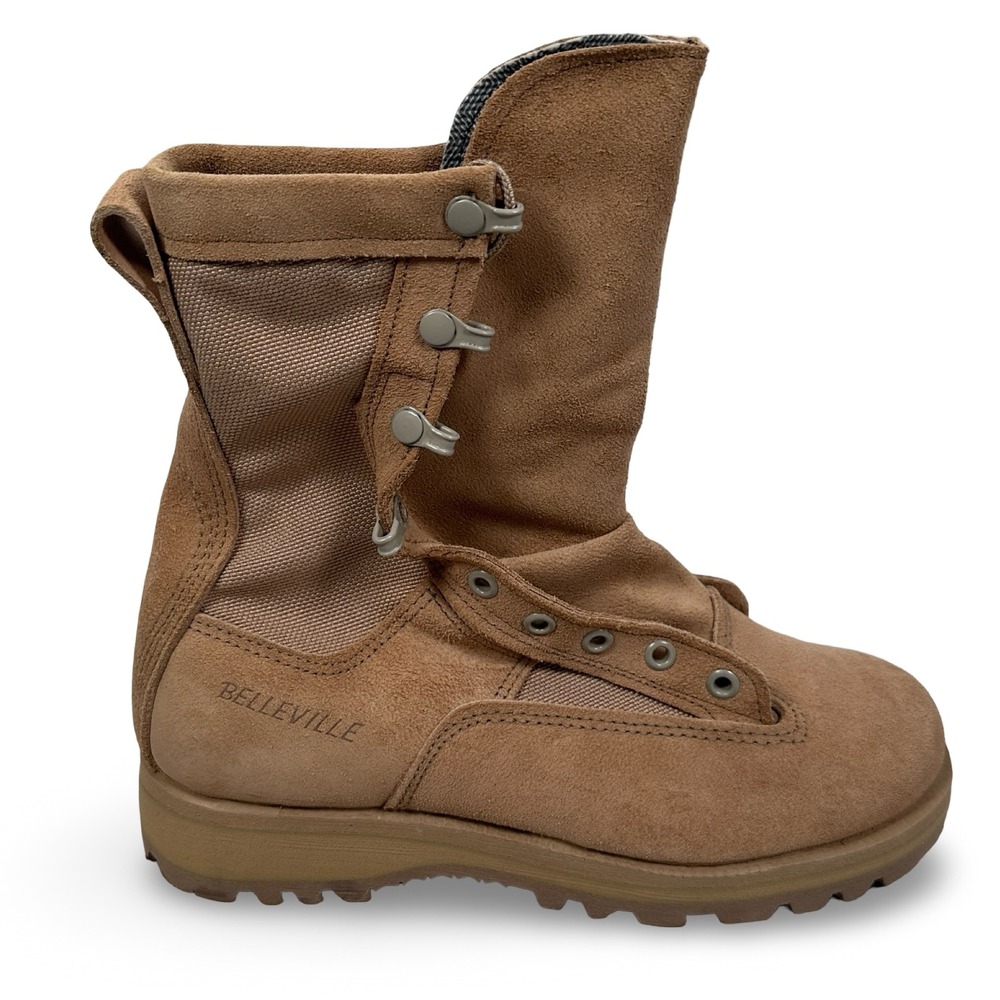 Belleville 790G Gore-Tex Waterproof‎ Combat Boots 4.5 W Wide Tan Mens 5 Womens 6
